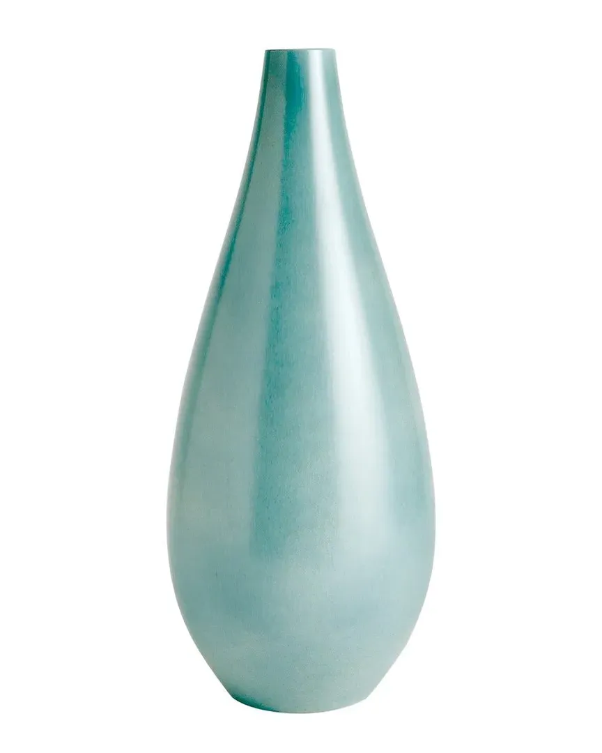 Large Feathered Vase - Blue, Ceramic image
