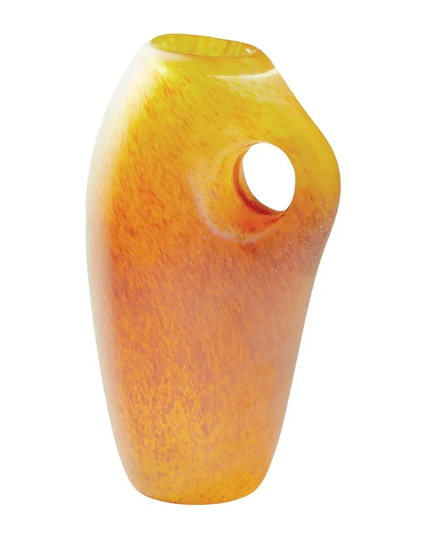 Large Freeform Vase - Orange image