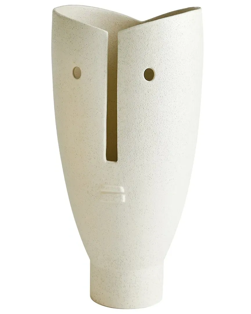 Leonard Vase - White image