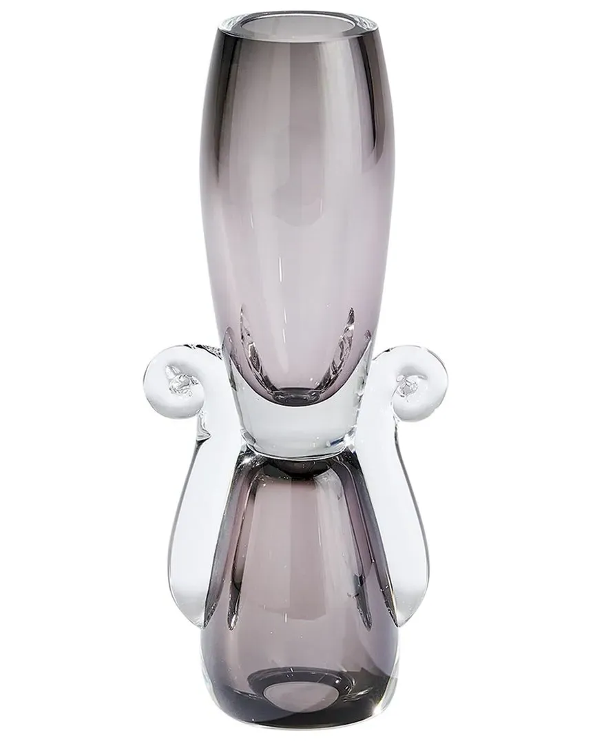 Lydia Vase - Grey, Polish Art Glass image