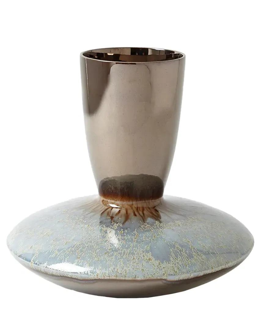 Marta's Round Vase - Bronze, Blue image