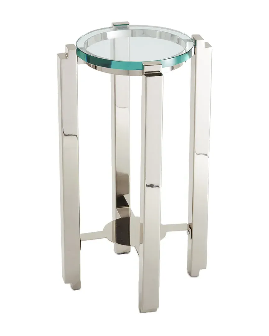 Metro Round Side Table - Nickel image