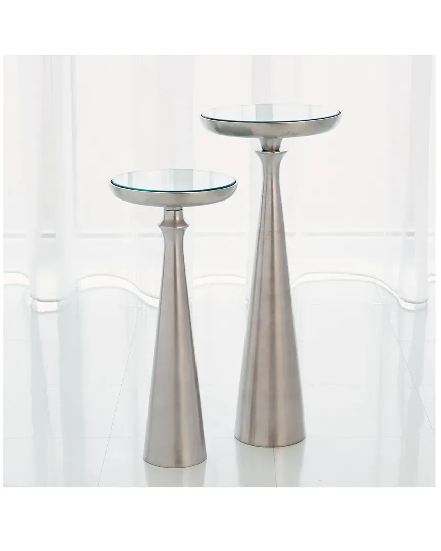 Minaret Accent Table - Nickel image