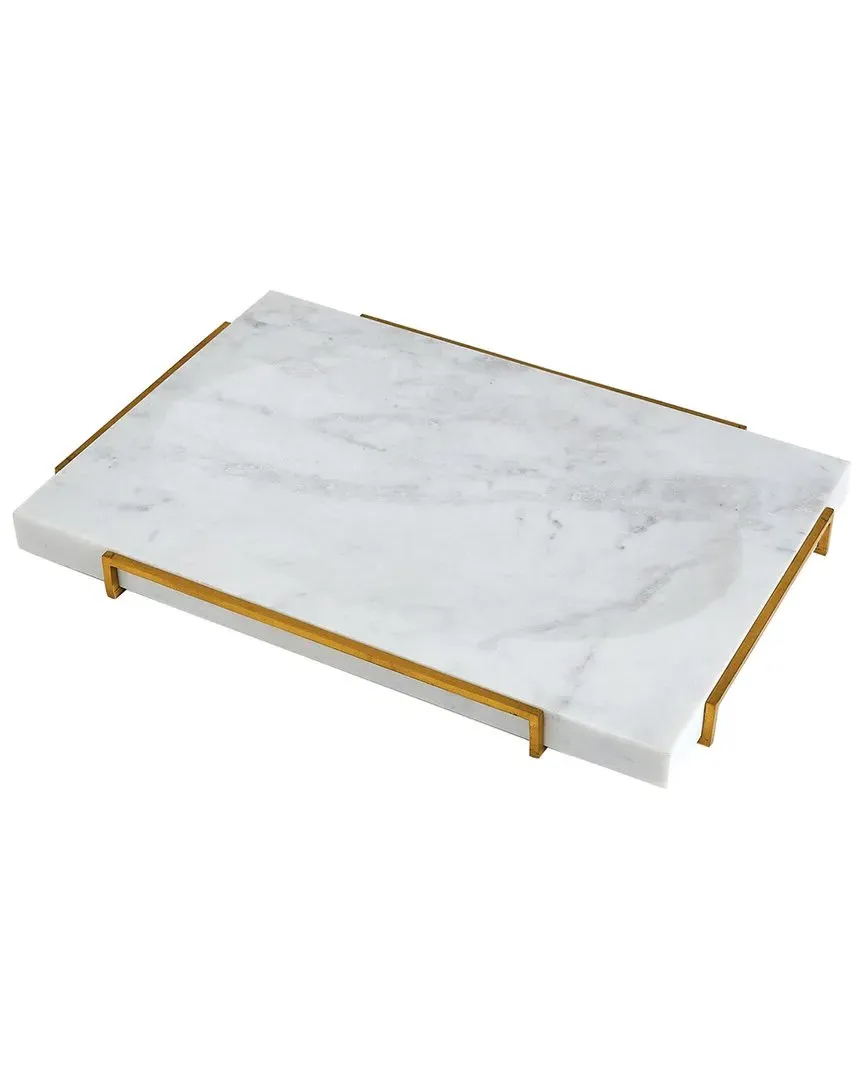 Overture Tray - Brass, Marble