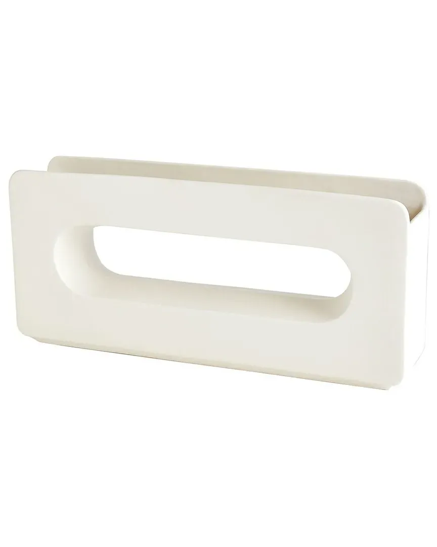 Rectangle Vase - White, Ceramic image