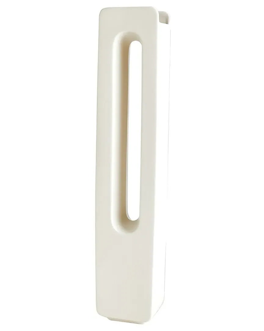 Rectangle Vase - White, Ceramic