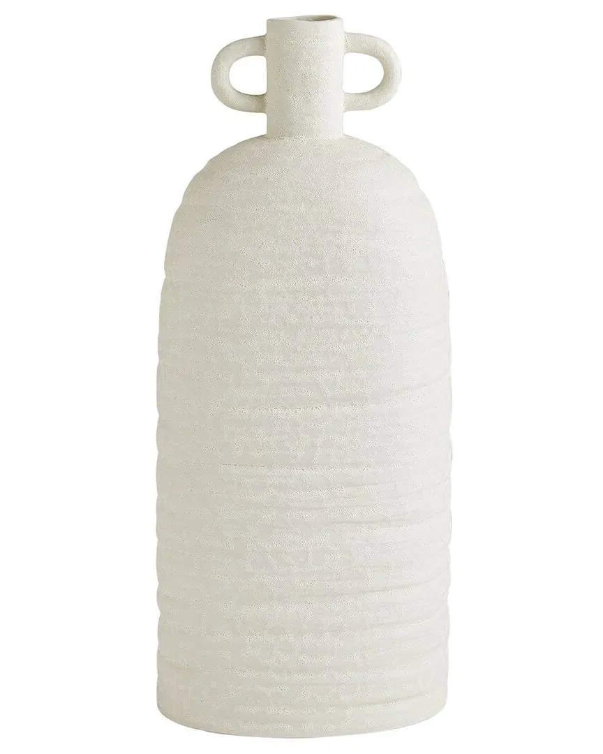 Sahara Vase - White, Ceramic
