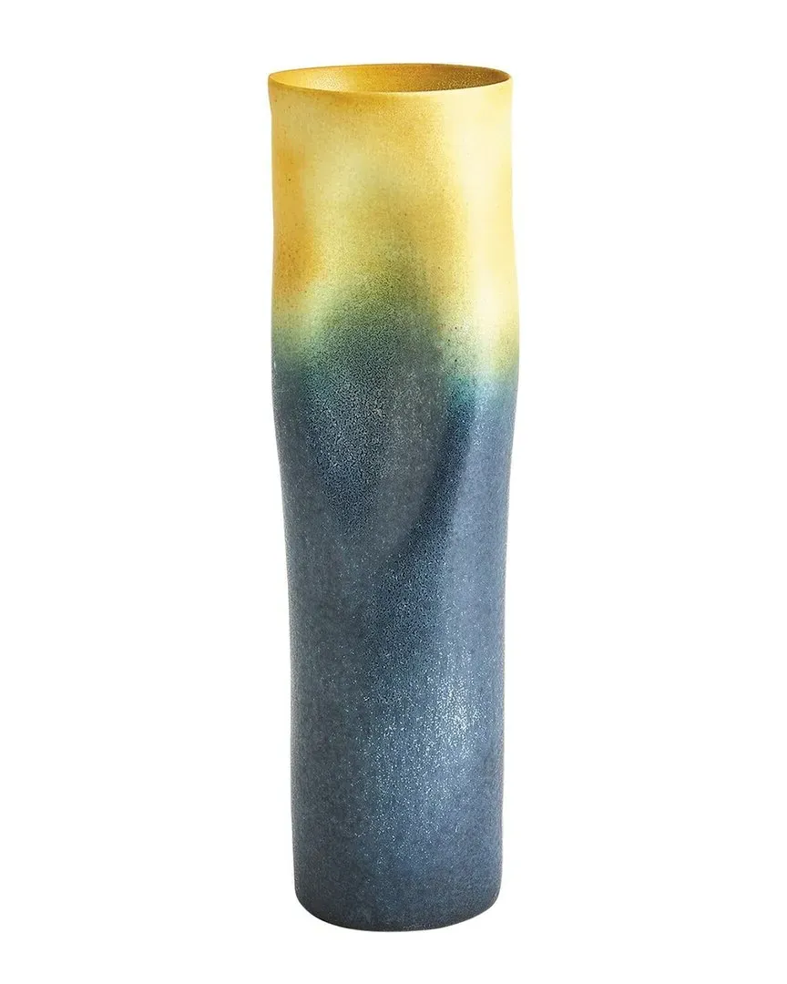 Skinny Indent Vase - Grey, Porcelain image