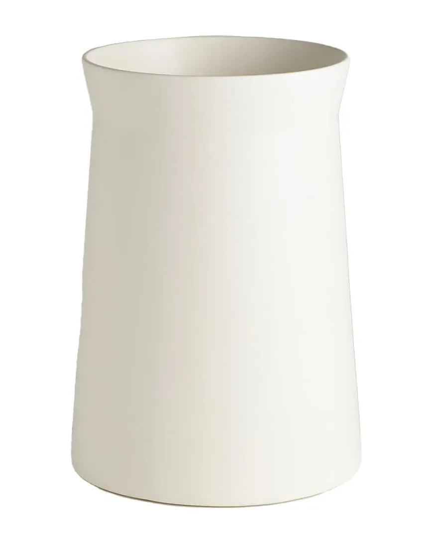 Soft Curve Vase - White
