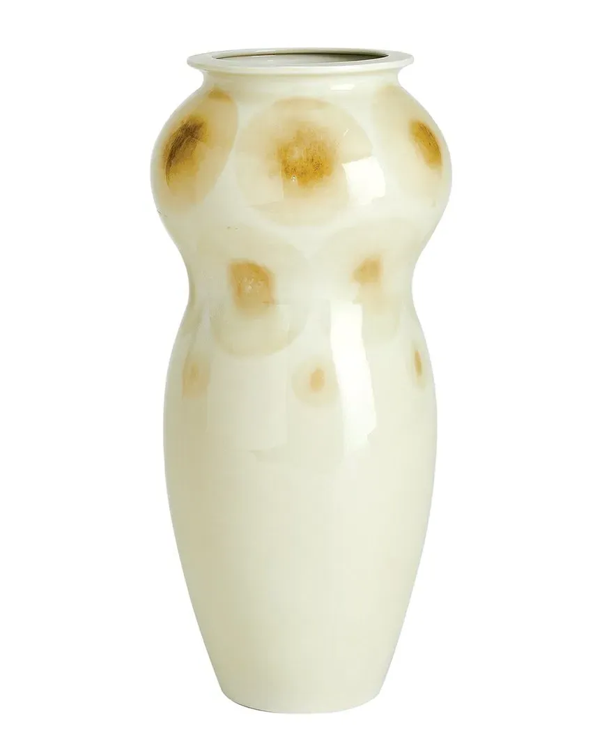 Spots Vase - White, Porcelain image