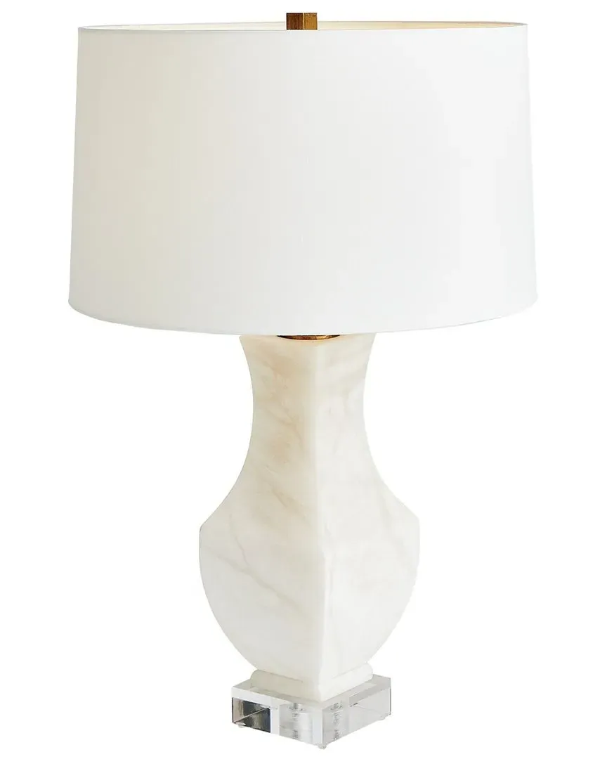 Square Urn Lamp - Alabaster image