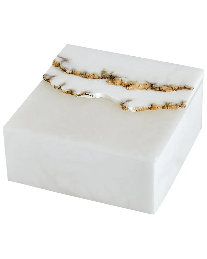 Terrain Decorative Box - Alabaster