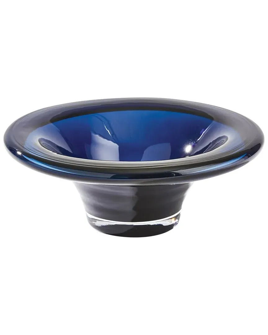 Tourneau Large Bowl - Blue, Art Glass image