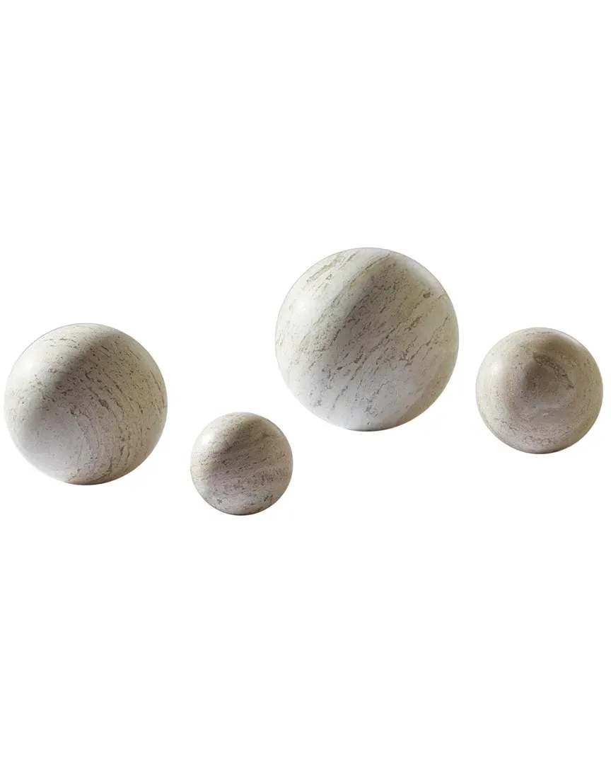 Travertine Sphere - Brown image