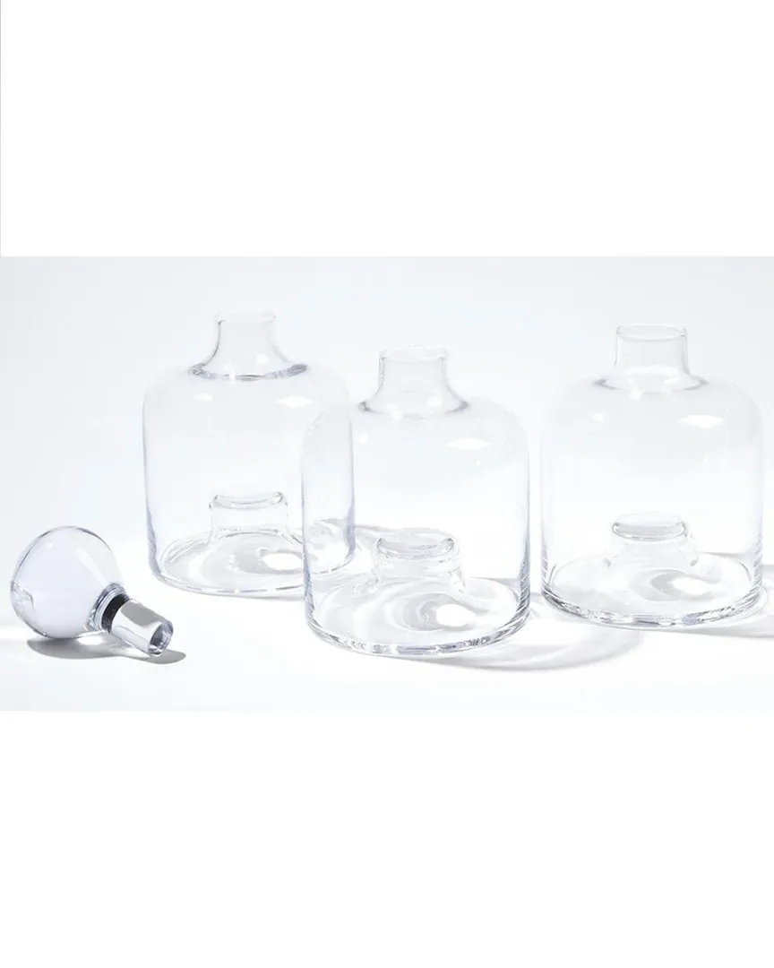 Triple Stacking Decanter - Clear image