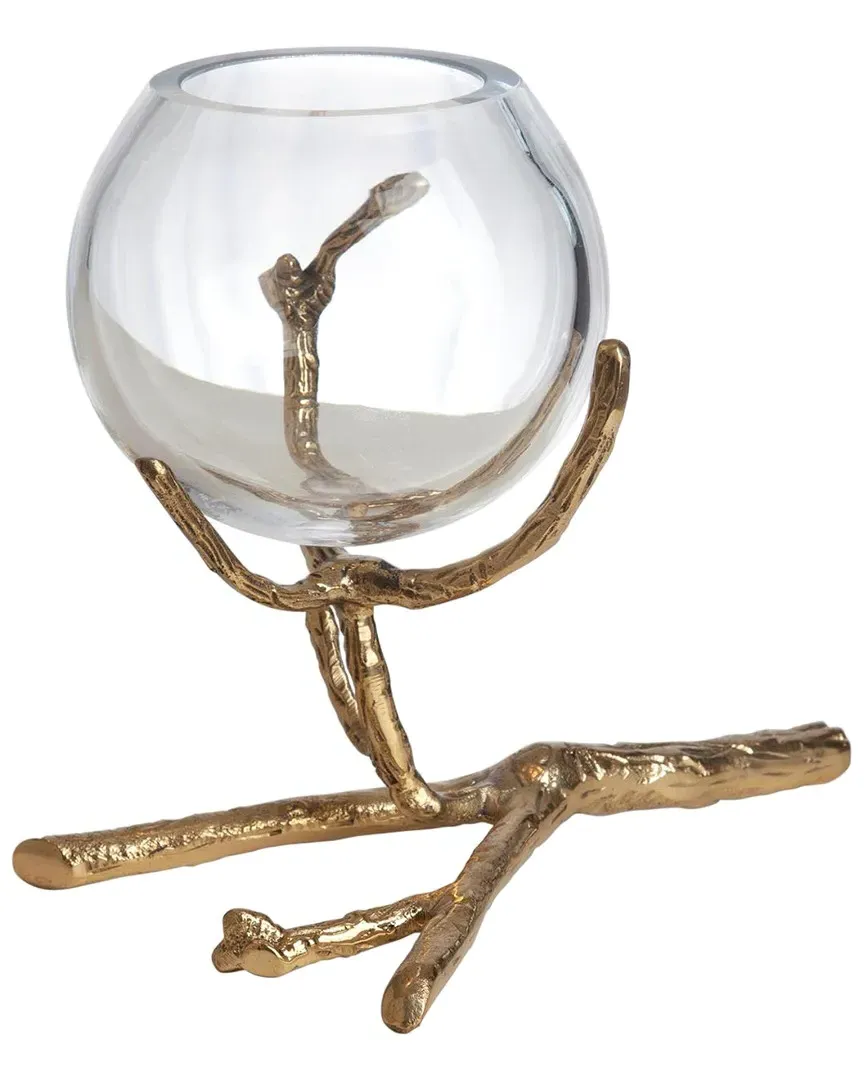 Twig Vase Holder - Brass image