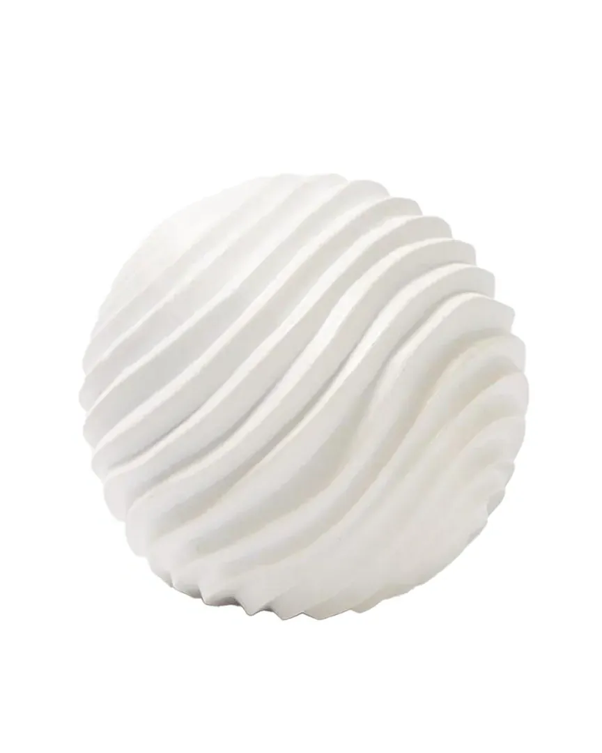 Varenne Sphere Decorative Accent - White image