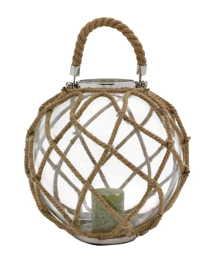 Buoy Hanging Lantern - Polished Nickel