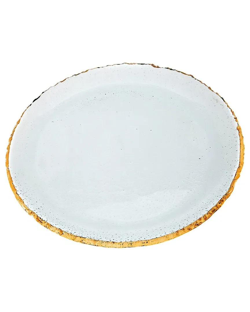 Harper Edged Charger Plate - Clear, Crystal image