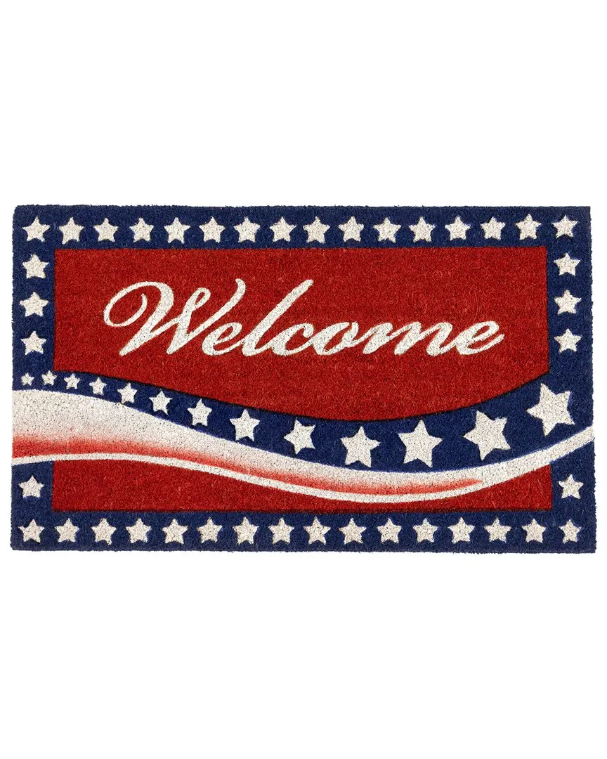 Northlight Rectangular Doormat - Red, Coir image