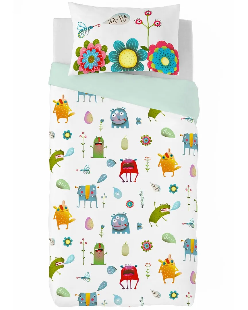 Hiboo Duvet Cover Set - Multicolor, Cotton