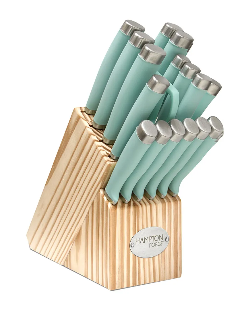 Epicure 17-Piece Knife Block Set - Pistachio image