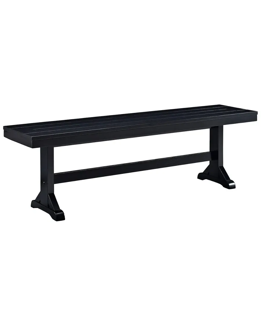 60in Dining Bench - Antique Black