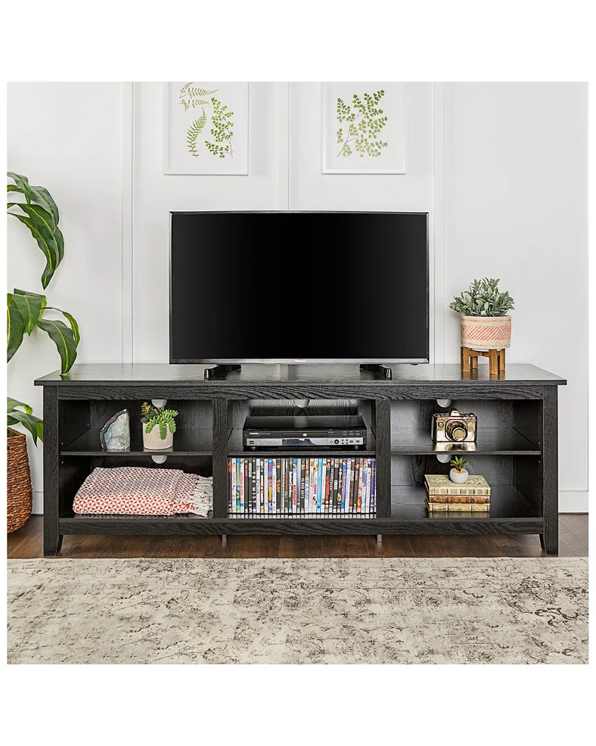 70in TV Stand - Black image