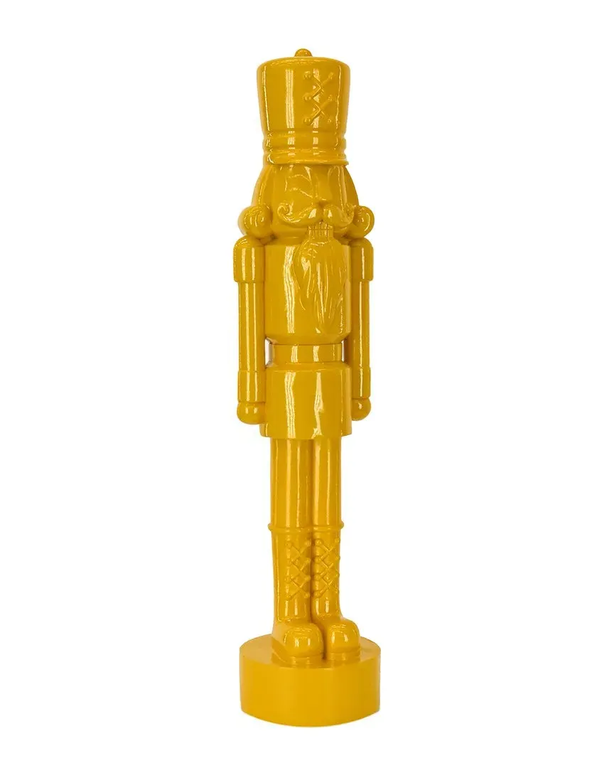 12in Decorative Nutcracker - Yellow image