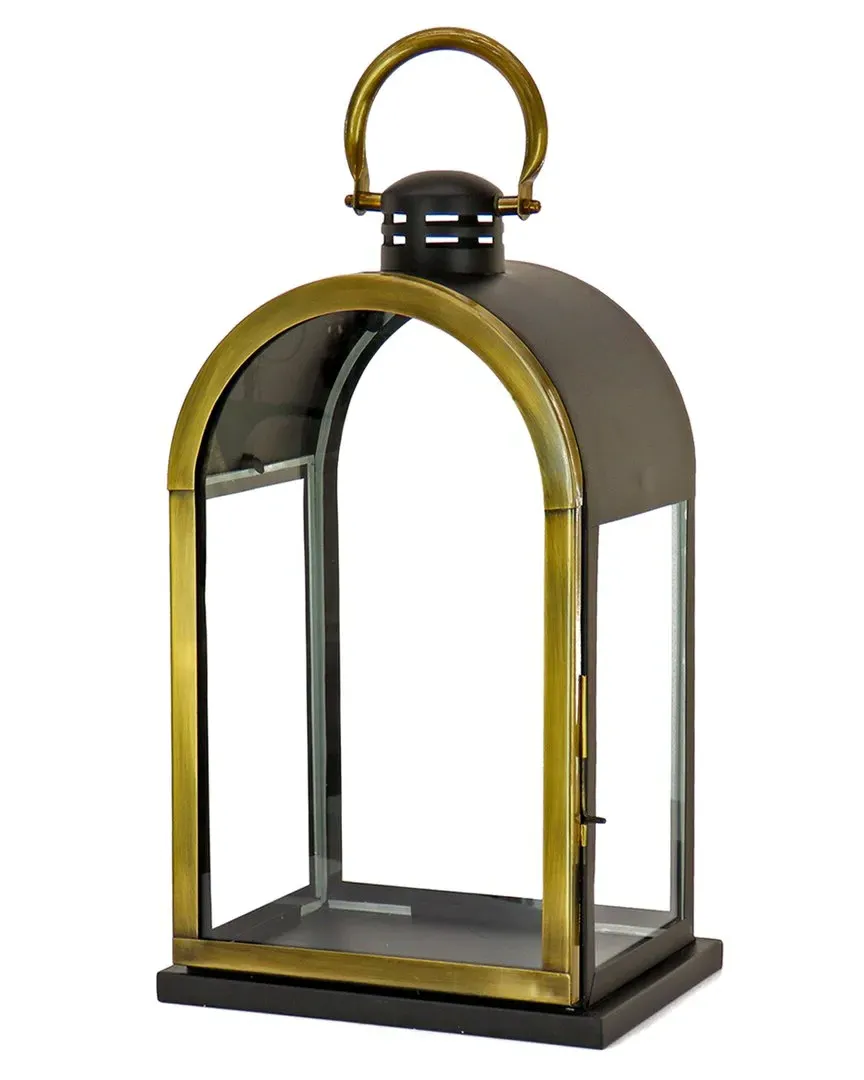 22in Large Dome Lantern - Black image