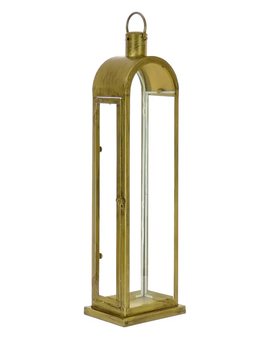 Arched Candle Lantern - Bronze, Steel image