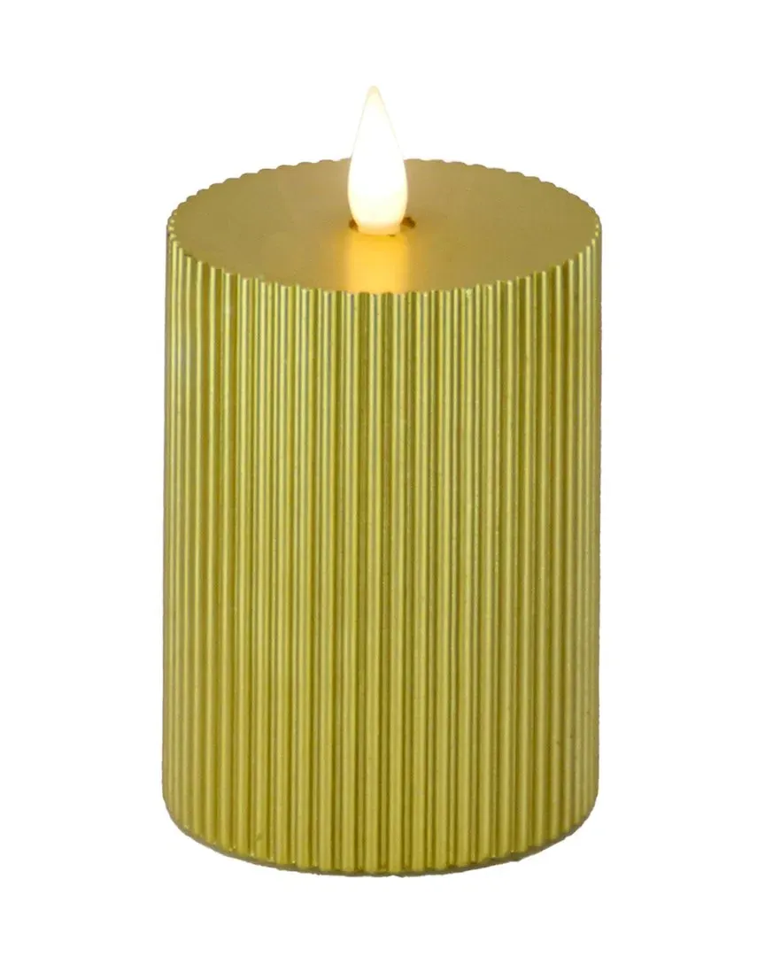 Georgetown 5in Flameless LED Candle - Gold image