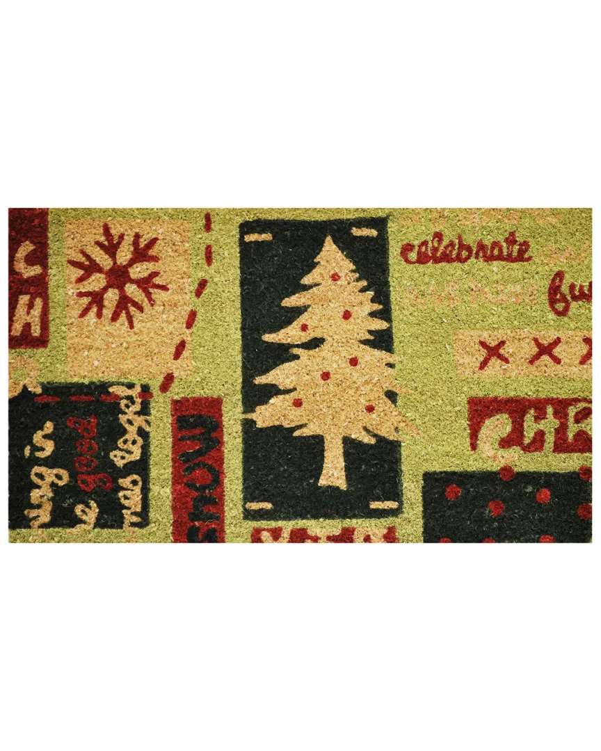 Christmas Doormat - Multi, Coir image