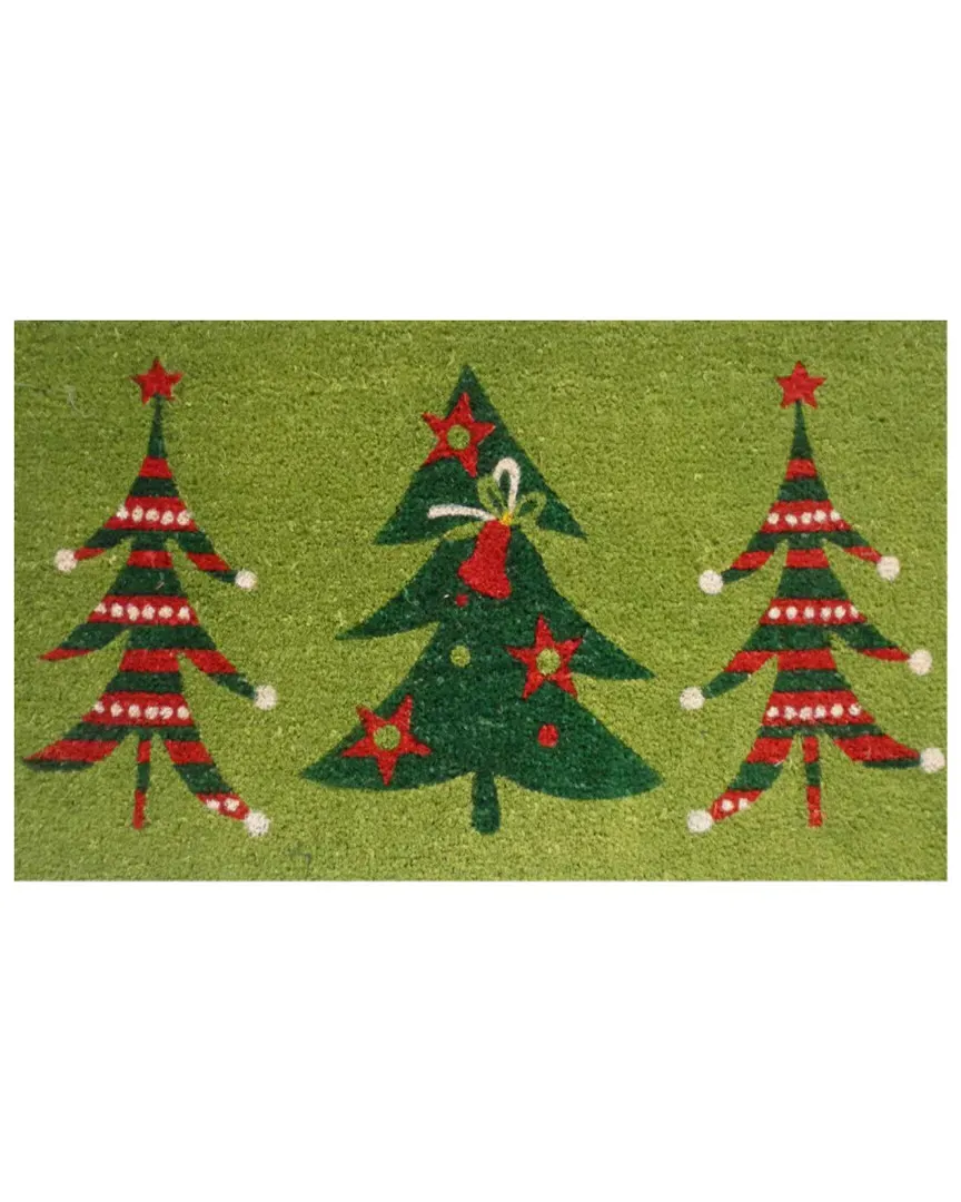 Christmas Trio Doormat - Multicolor, Coir image
