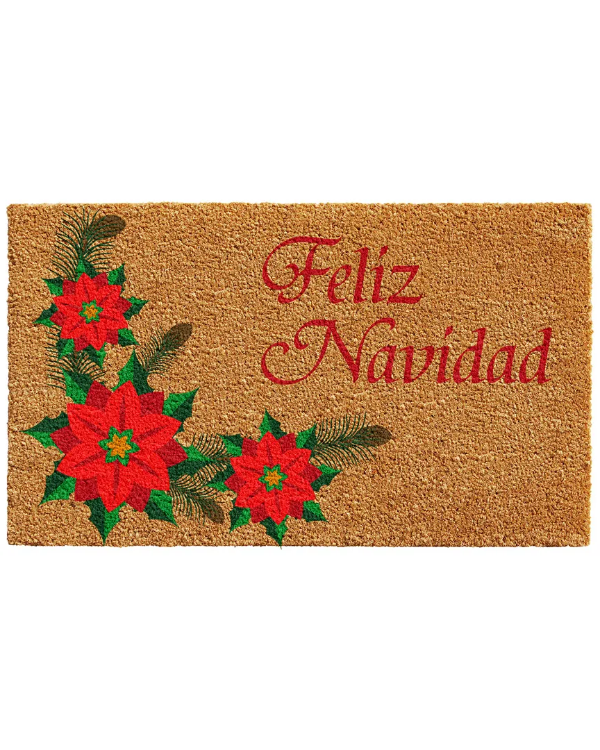 Feliz Navidad Doormat - Natural, Coir image