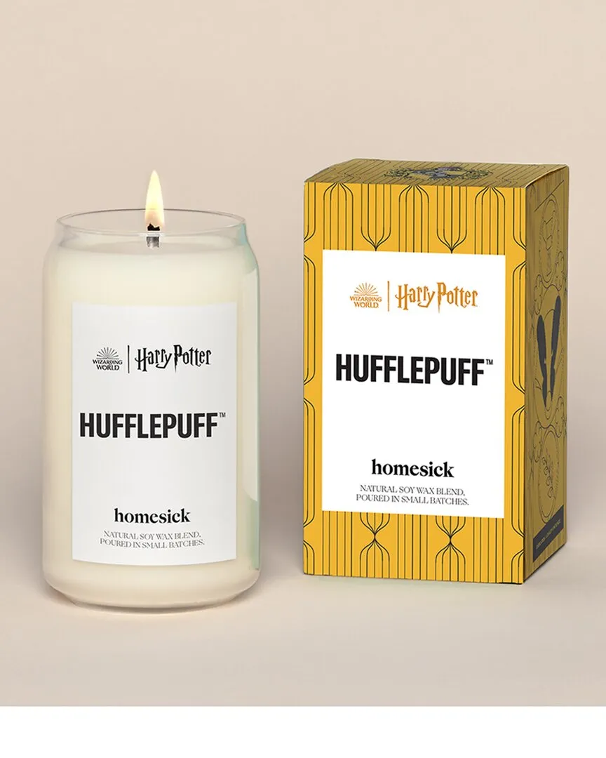 Hufflepuff Scented Candle - White image