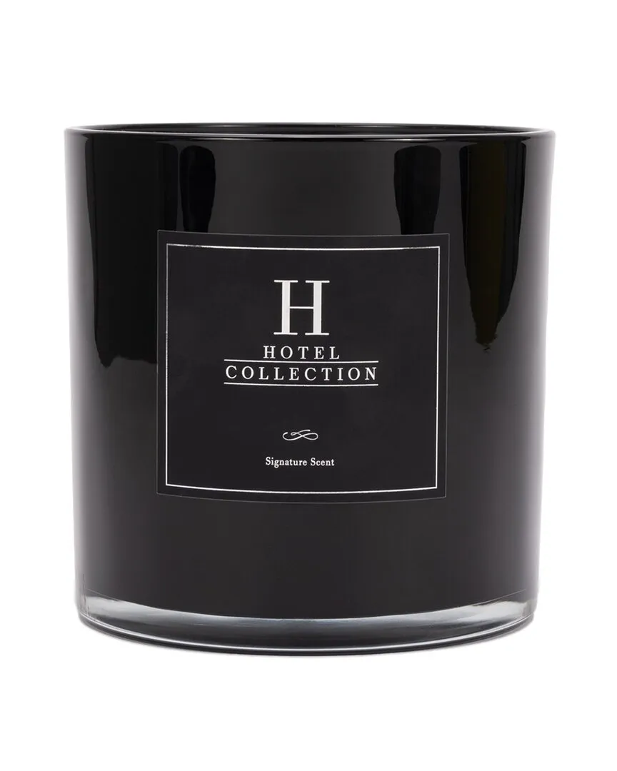 Warm Cinnamon Apple Candle - Black, Glass