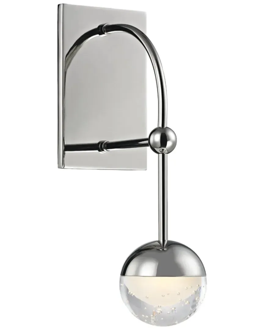 Boca Wall Sconce - Polished Nickel, Steel image