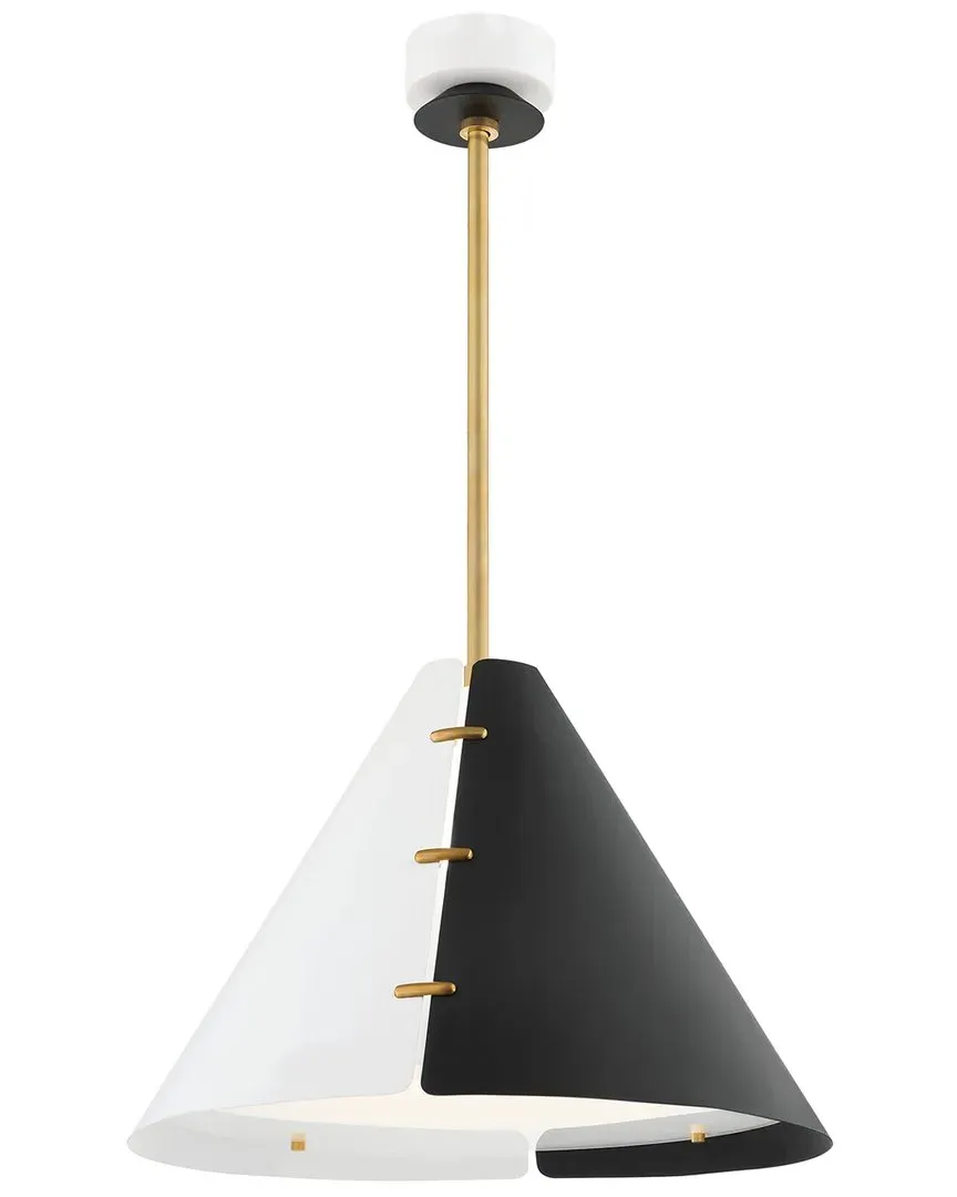 Kelly Behun Split Pendant - Aged Brass