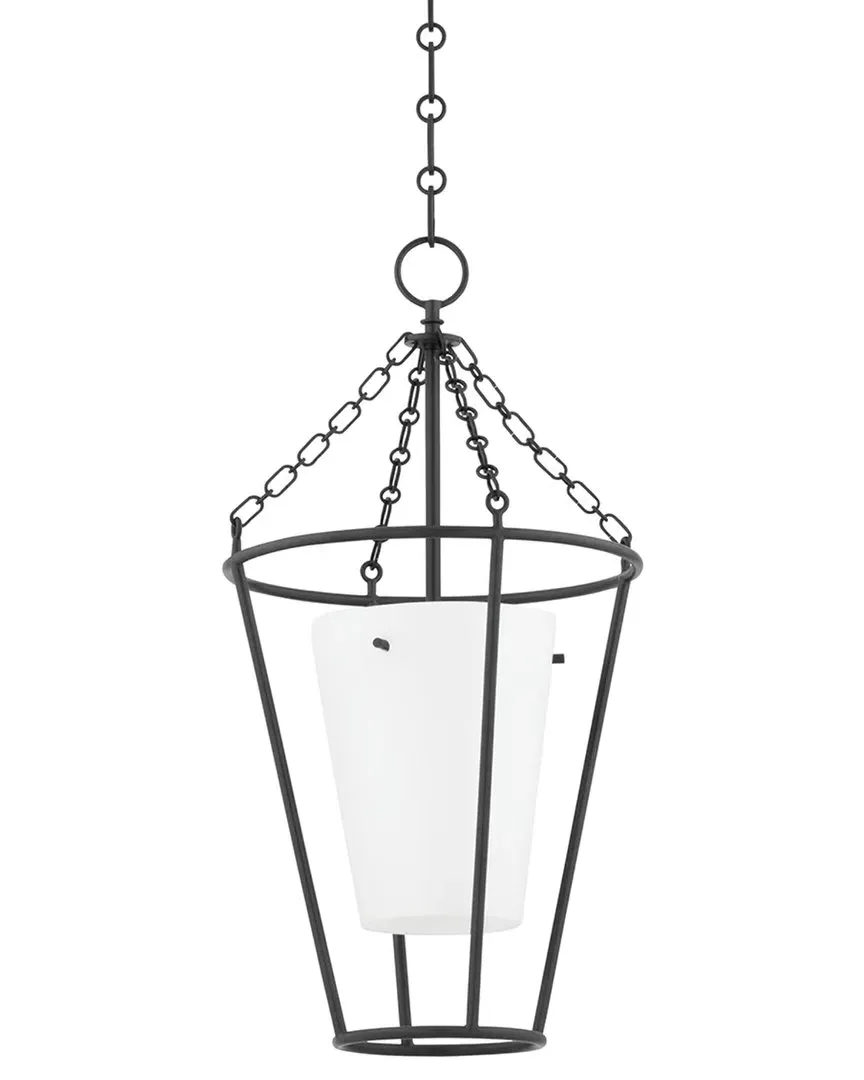 Mark D. Sikes Worchester Pendant Lantern - Aged Iron, Steel