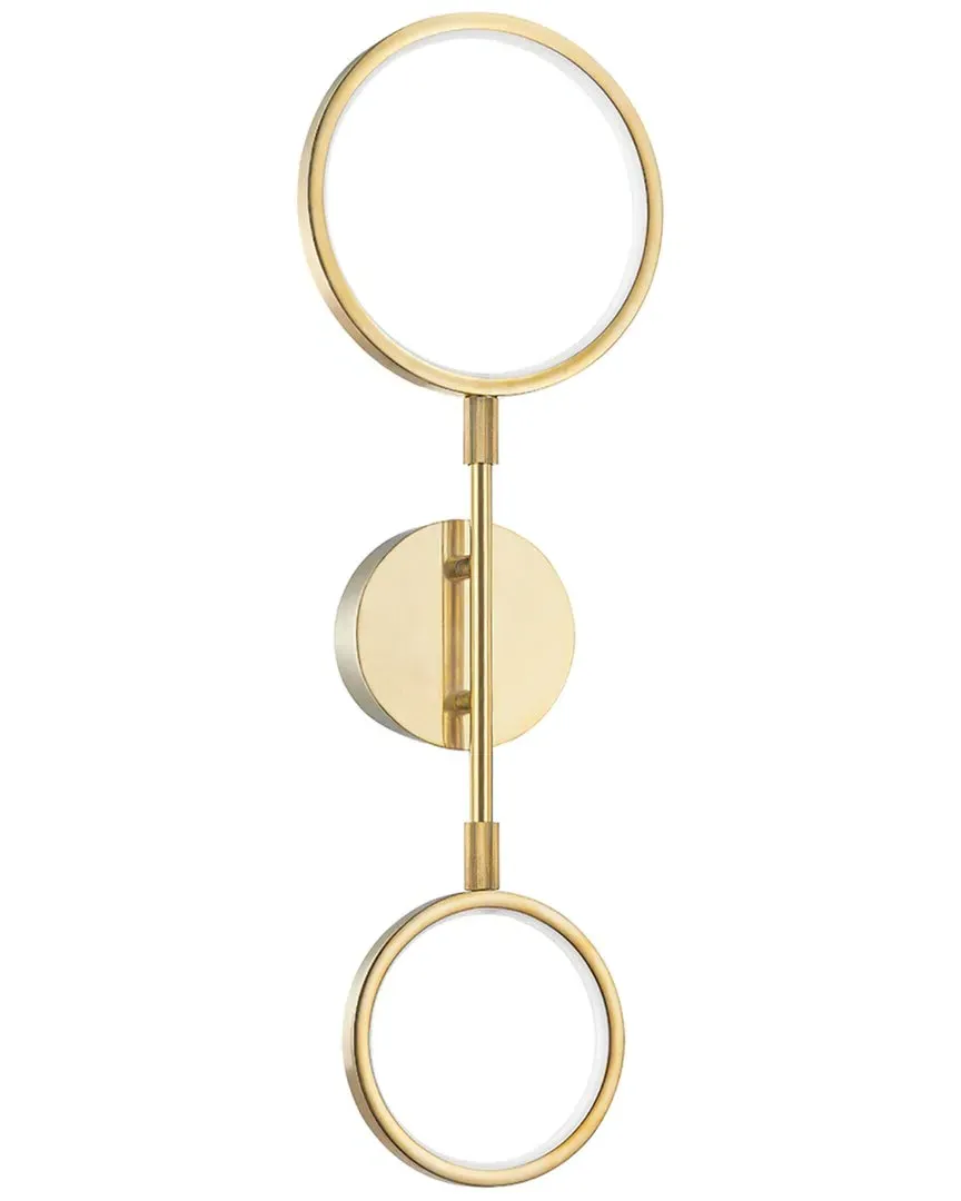 Saturn Wall Sconce - Aged Brass image