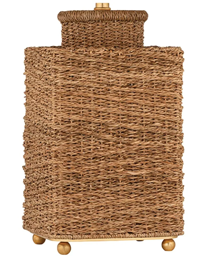 Weaver Table Lamp - Gold Leaf, Steel image