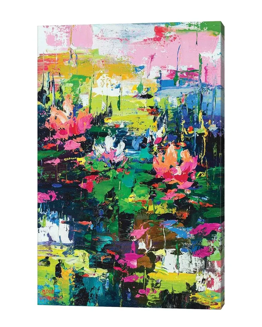 Abstract Landscape Water Lilies Wall Art by Andrej Ostapchuk image