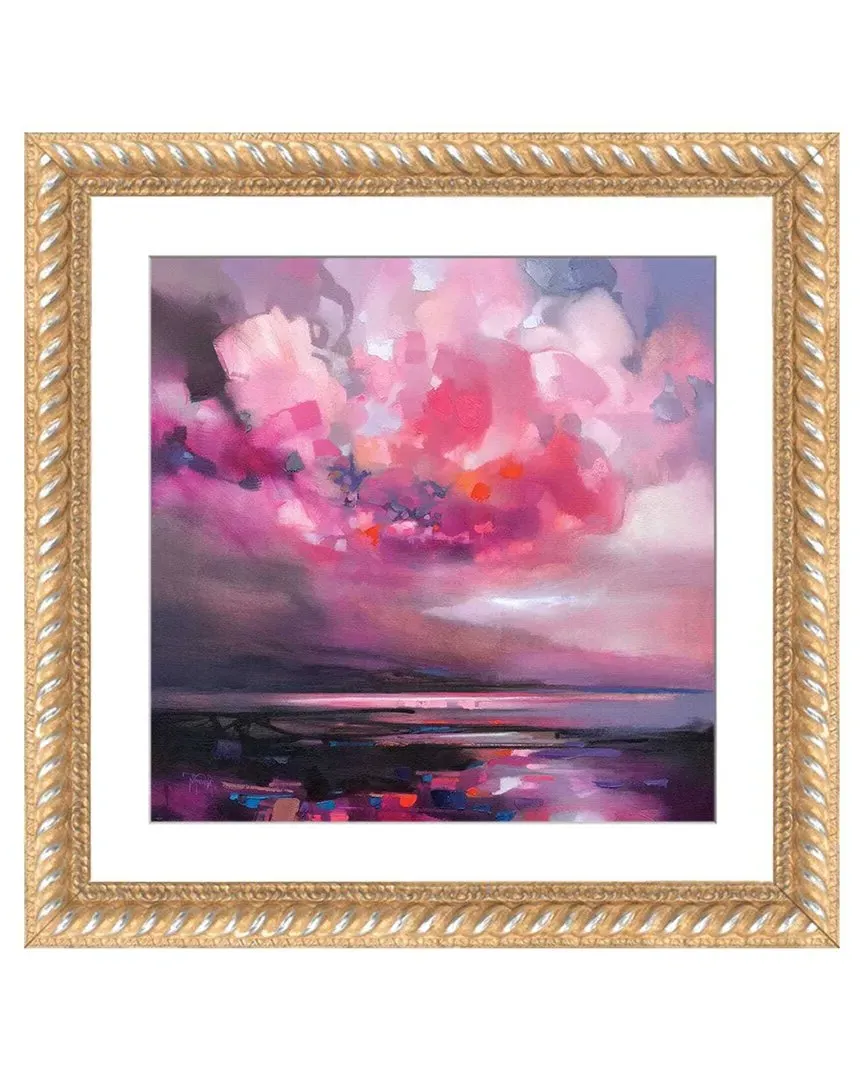 Dispersing Magenta by Scott Naismith Framed Wall Art