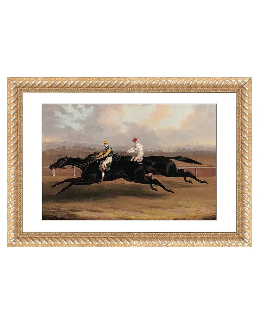 Flying Dutchman & Voltigeur Race Wall Art - Indonesian Hardwood image