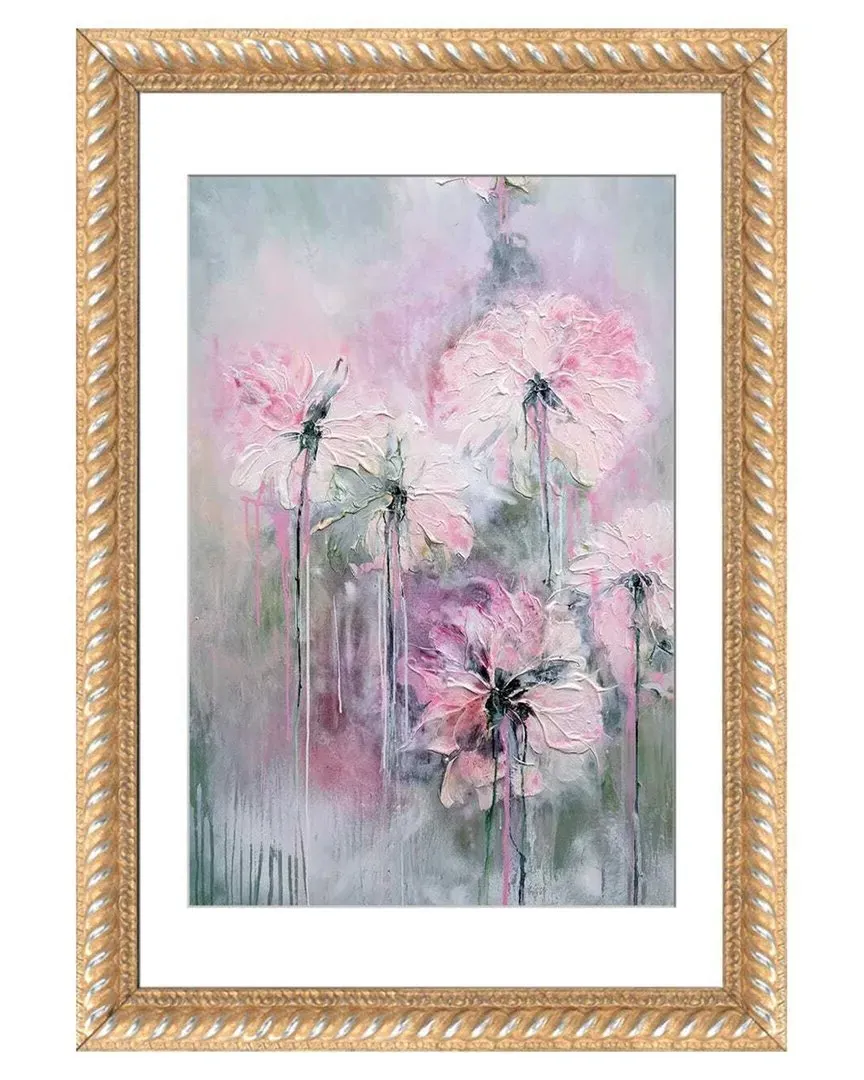 Gentle Summer Rain by Françoise Wattré Wall Art - Hardwood