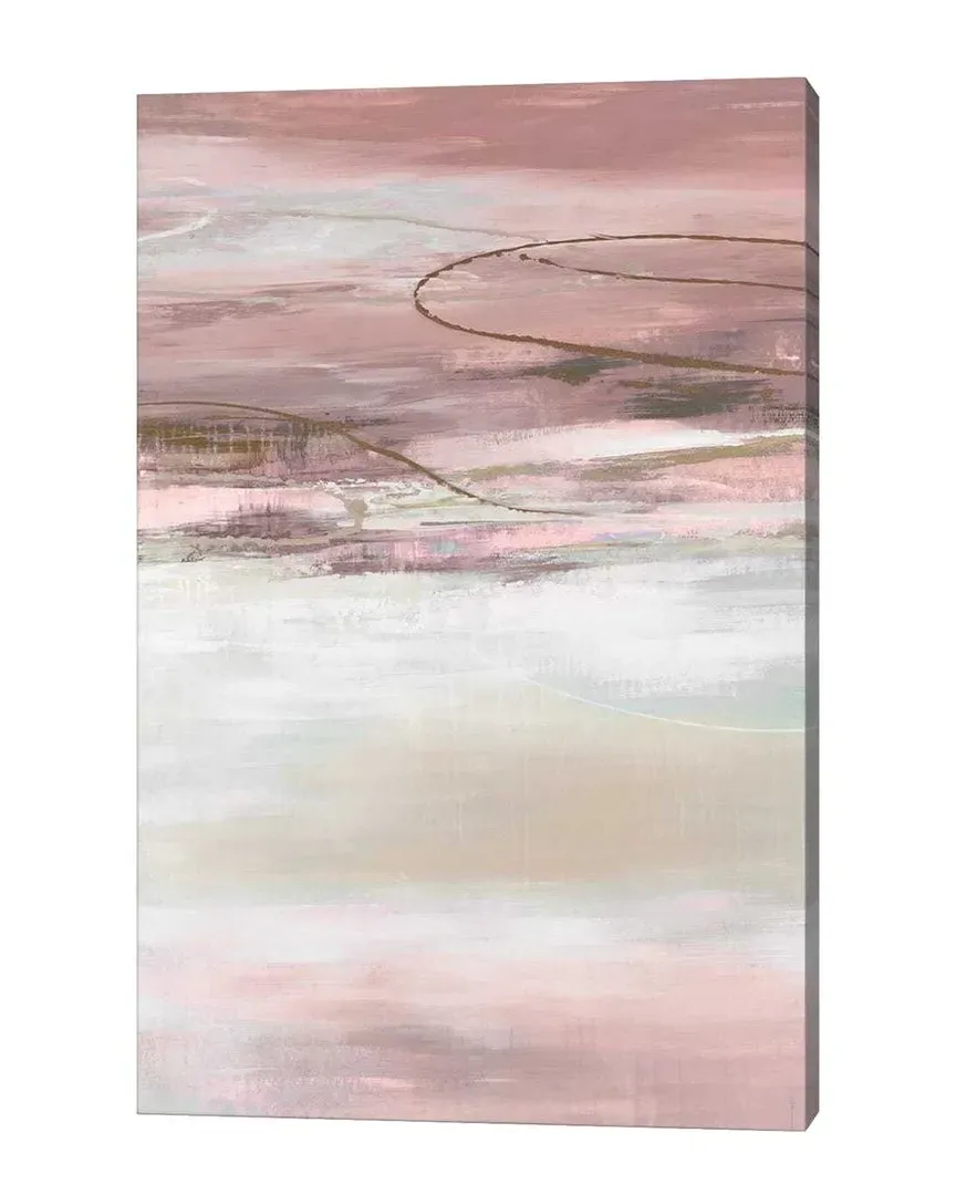 Geo Cache in Pale by Liz Jardine Wall Art - Canvas