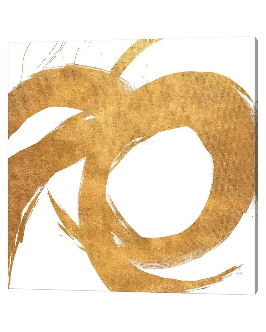 Gold Circular Strokes II by Megan Morris Wall Art image