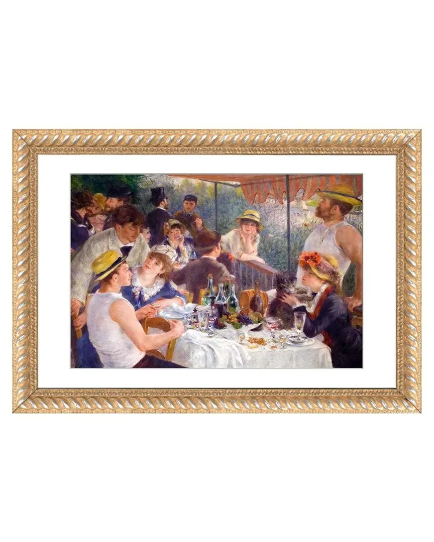 Luncheon of Boating Party 1881 Renoir Wall Art - Hardwood