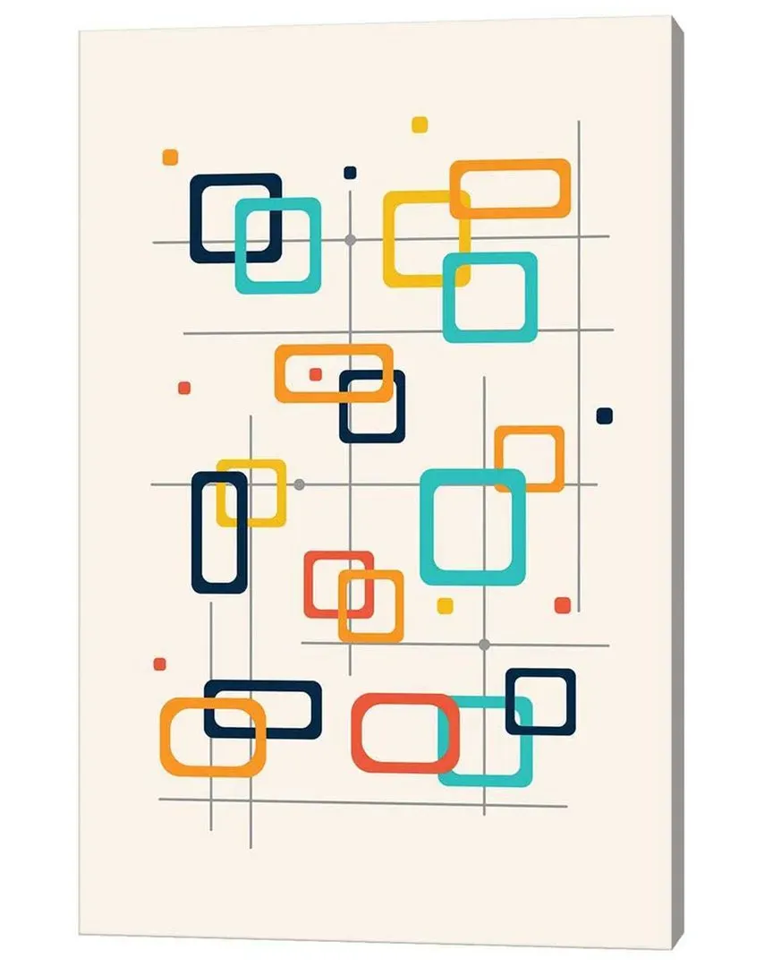 Mid Century Pop Wall Art by Nordic Print Studio